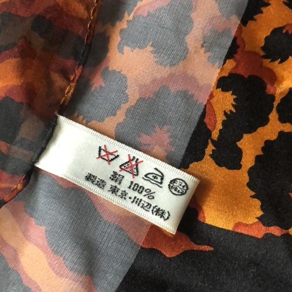 YSL long scarf silk - Picture 7 of 9
